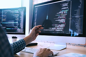 custom software that utilizes a map API from Geographic Enterprises