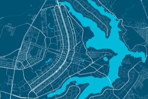 Detailed Map of Brasilia City Administrative Area